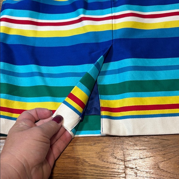 TALBOTS petites color block striped pencil skirt - Picture 5 of 8